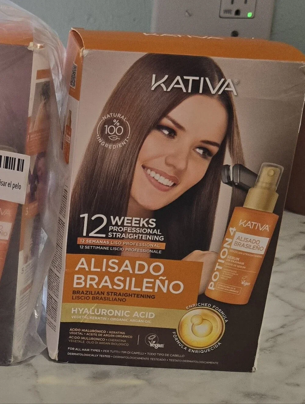 Ativa Alisado Brasileño Hair Straightening Kit